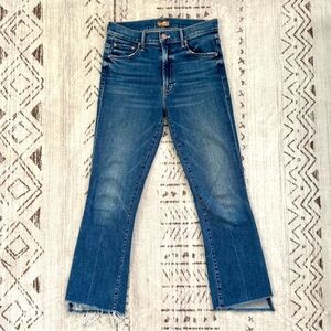 MOTHER Jeans THE INSIDER CROP
STEP FRAY Jeans